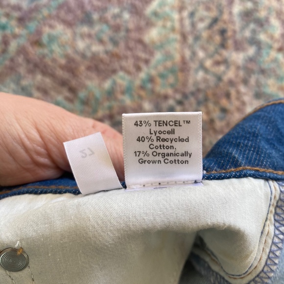 Cynthia Button Fly High Rise Straight Jeans in Zenia - Picture 7 of 9